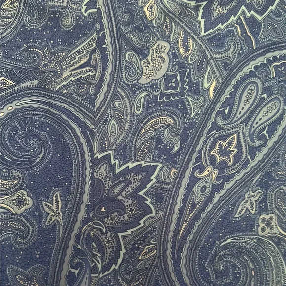 Kate Hill Blue Paisley Pants NWT 22W - Picture 3 of 8